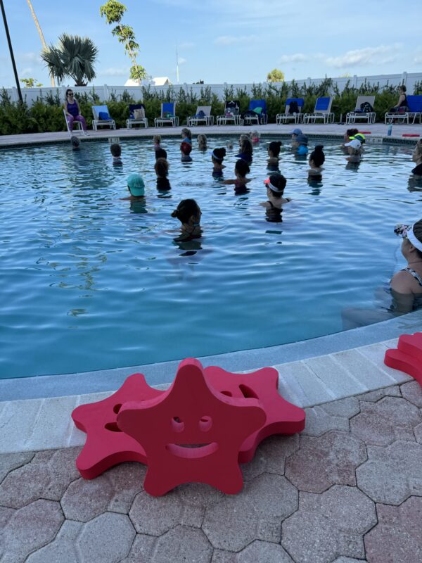 Red Liquid Star Board aquatic fitness product